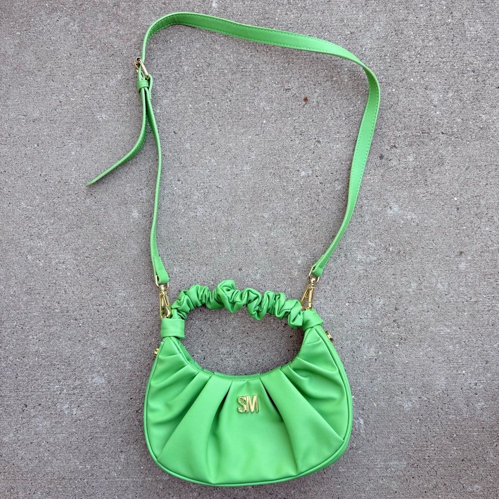 Steve Madden Green Accent Crossbody Shoulder Purse